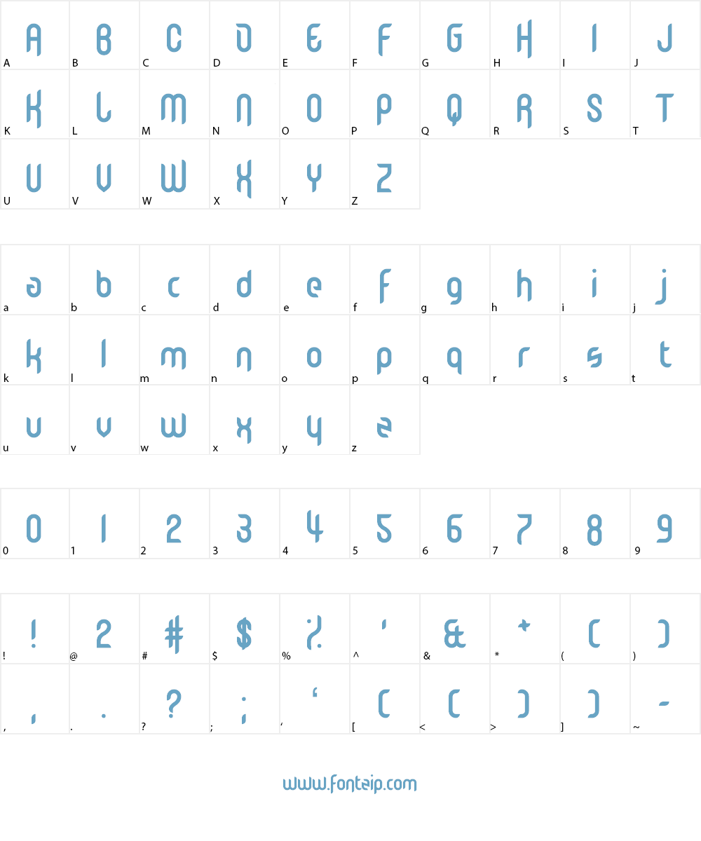 Member Kinglify Font Character